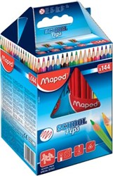 Maped kleurpotlood Color'Peps 144 potloden (classpack)