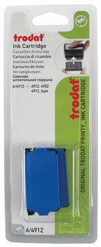 Trodat vervangkussen blauw voor stempel 4912