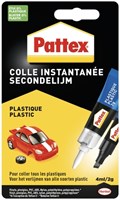 Secondelijm Pattex all plastic tube 3gram op blister