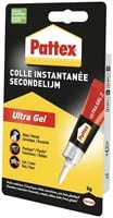 Secondelijm Pattex ultra gel tube 3gram op blister-2