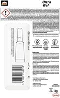 Secondelijm Pattex ultra gel tube 3gram op blister-3