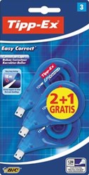 Tipp-ex Correctieroller 4.2 mm x 12 m zijwaarts bllister 2+1 gratis