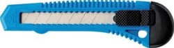 Snijmes Westcott Office 18mm met kunststof houder blauw