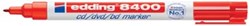 Edding stift 8400 voor CD/DVD/BD rood