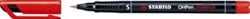 Stabilo OHP-marker OHPen Universal Permanent rood, superfijn 0,4 mm