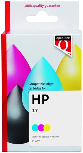 Inktcartridge Quantore HP C6625D 17 kleur