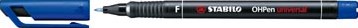 Stabilo OHP-marker OHPen Universal Permanent blauw, fijn 0,7 mm