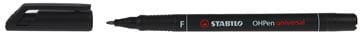 Stabilo OHP-marker OHPen Universal Permanent zwart, fijn 0,7 mm