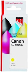 Inktcartridge Quantore Canon CLI-581XXL geel
