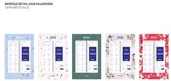 Brepols week omlegkalender op schild fantasy 2025