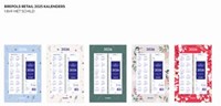 Brepols week omlegkalender op schild fantasy 2025