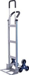 Steekwagen voor trappen aluminium tot 150 kg draagvermogen