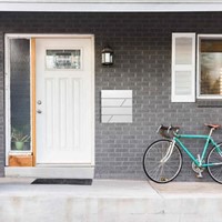 Witte brievenbus Deluxe PB200-3