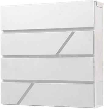 Witte brievenbus Deluxe PB200