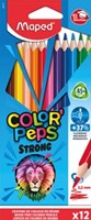 Maped kleurpotlood Color'Peps Strong, 12 potloden in een kartonnen etui-3