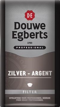 Douwe Egberts koffie Silver/mokka pak van 250 g