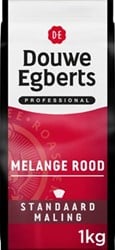 Douwe Egberts gemalen koffie Melange Rood standaard pak van 1 kg
