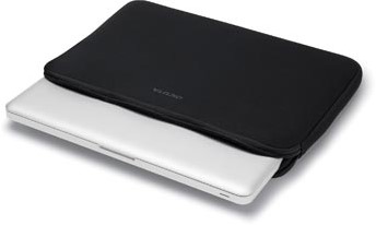 Laptophoes 15 inch Dicota sleeve skin perfect zwart-2