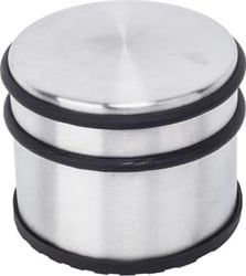 Deurstopper BRASQ met rubberen ringen rvs