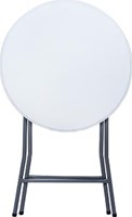Statafel inklapbaar BT100 wit diameter 80 cm-2