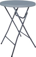 Statafel inklapbaar BT200 grijs diameter 80 cm