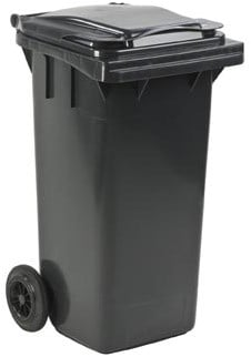 Rolcontainer 120 l grijs