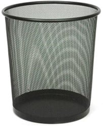 V-part papierbak 19 l zwart