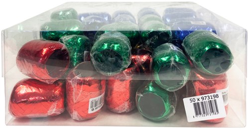 Polyband Haza 20mx5mm 50stuks metallic assorti