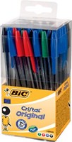 Balpen Bic Cristal Tubo 50 assorti medium