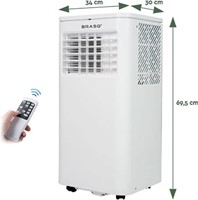 Mobiele airco MAC9000 9000 BTU Brasq-1
