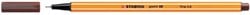 Stabilo fineliner Point 88 bruin