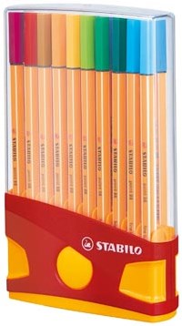 Stabilo fineliner Point 88 Color Parade-2