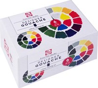 Talens plakkaatverf Extra Fijn flacon van 16 ml set van 6 flacons in primaire kleuren-2