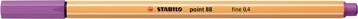 STABILO point 88 fineliner, plum (pruimpaars)