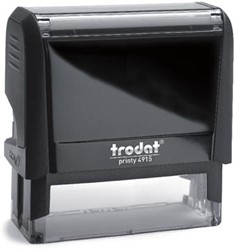 Stempelautomaat Trodat Printy 4915 met tekst en logo