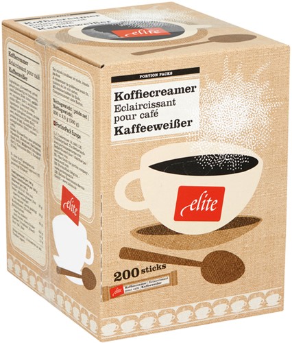 Koffiecreamer Elite sticks 2.5gr 200 stuks-2