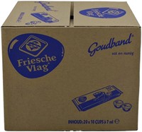 Koffiemelk Friesche vlag vol goudband 7,5 gram 10 cups-1