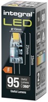 Ledlamp Integral G4 12V 1.1W 2700K warm licht 100lumen