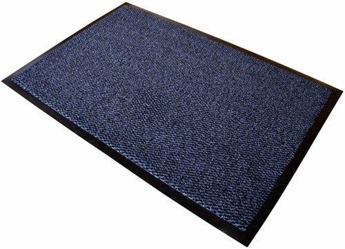 Deurmat Advantagemat binnen 60x90cm blauw