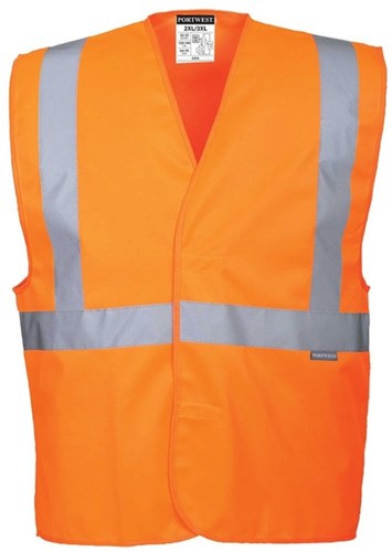 Veiligheidsvest Portwest C472 fluor oranje L / XL