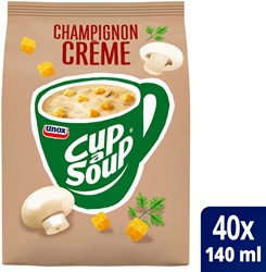 Grootverpakking Cup-a-soup  champignon creme met 40 porties