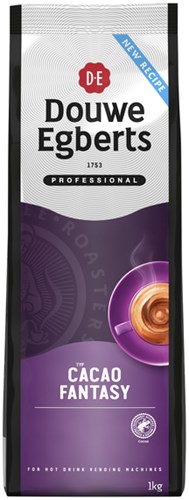 Douwe Egberts Cacao Fantasy Blue cacaopoeder voor automaten pak van 1 kilo