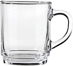 Theekop met oor stapelbaar 25cl 6 stuks