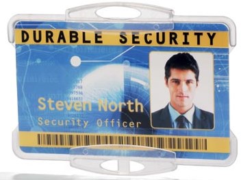 Pashouder Durable voor 1 kaart in hard kunststof-2