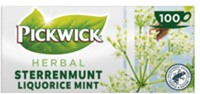 Thee Pickwick sterrenmunt 100 zakjes van 2gram met envelop