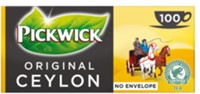 Thee Pickwick Ceylon 100 zakjes van 2gr zonder envelop