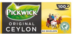 Thee Pickwick Ceylon 100 zakjes van 2gr zonder envelop