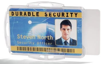 Durable Houder voor veiligheidspas voor 2 kaarten-2