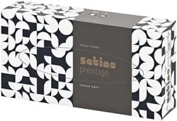 Satino Black zakdoeken 2-lagig, 40 x doos 100 zakdoekjes