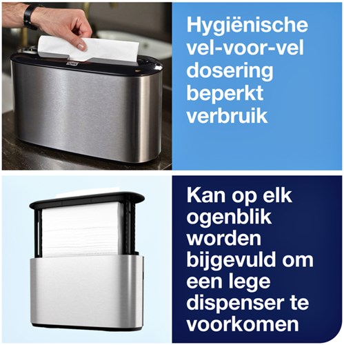Dispenser Tork H2 460005 Design Countertop RVS-2